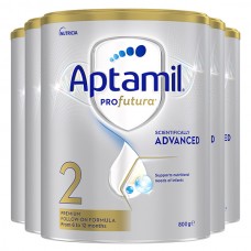 【澳洲直邮】Nutricia爱他美 Aptamil白金 2段奶粉 6桶 新包装（注：新版克重从900g降到800g）